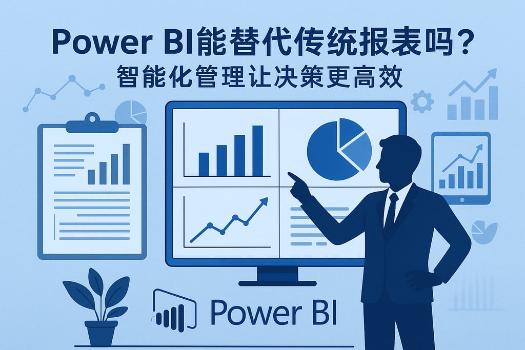 Power BI能替代传统报表吗？智能化管理让决策更高效